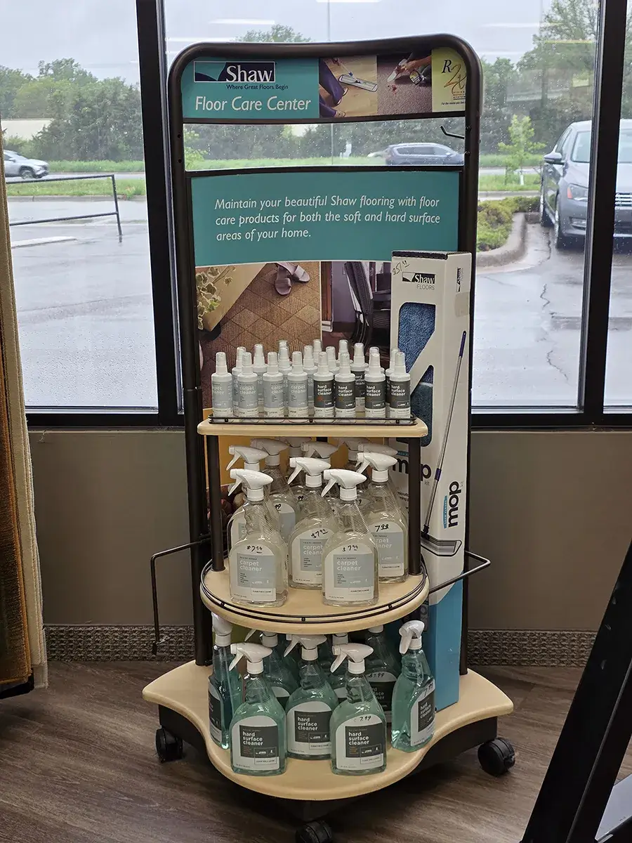 Flooring Cleaner Display