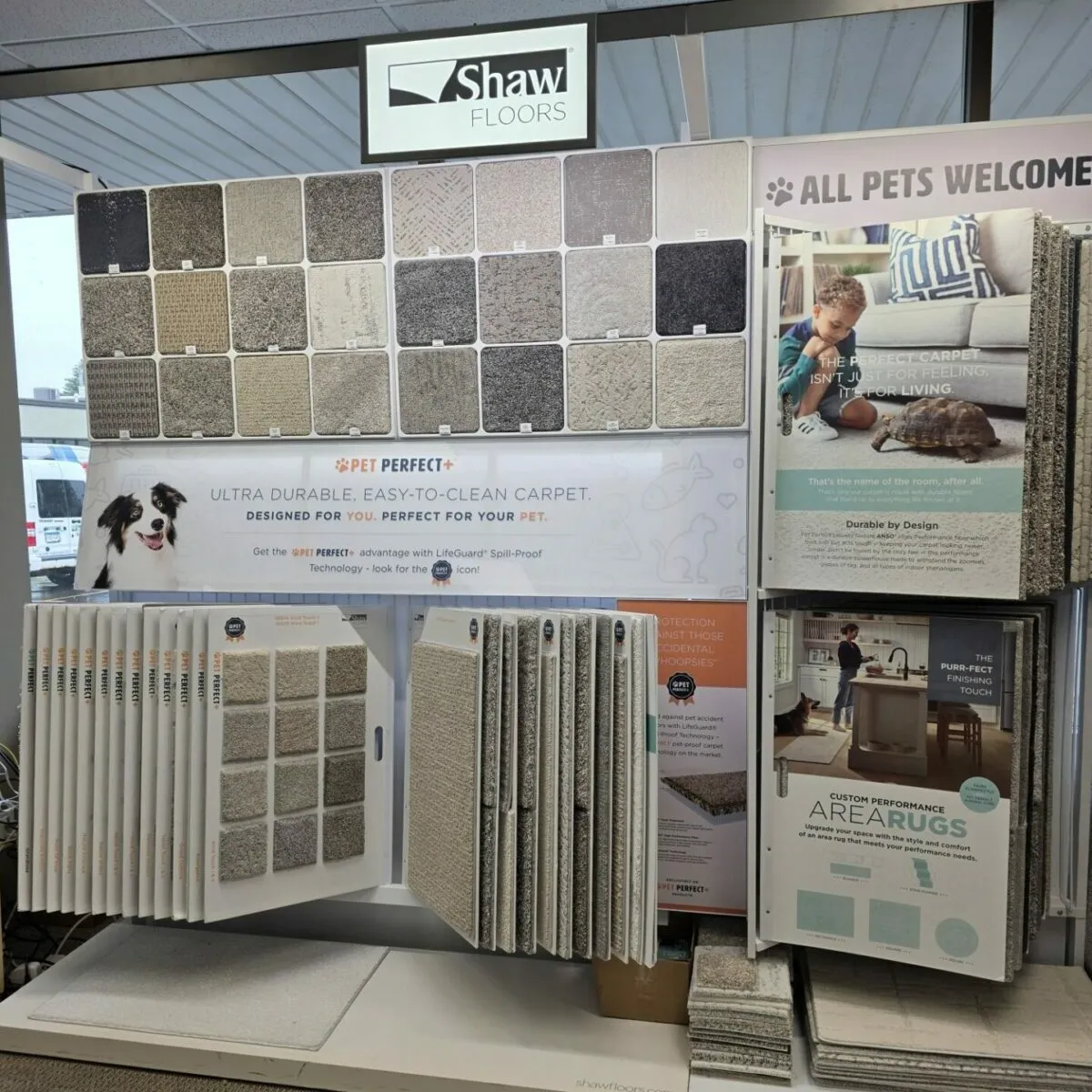 Shaw floors product samples | Magic Carpets